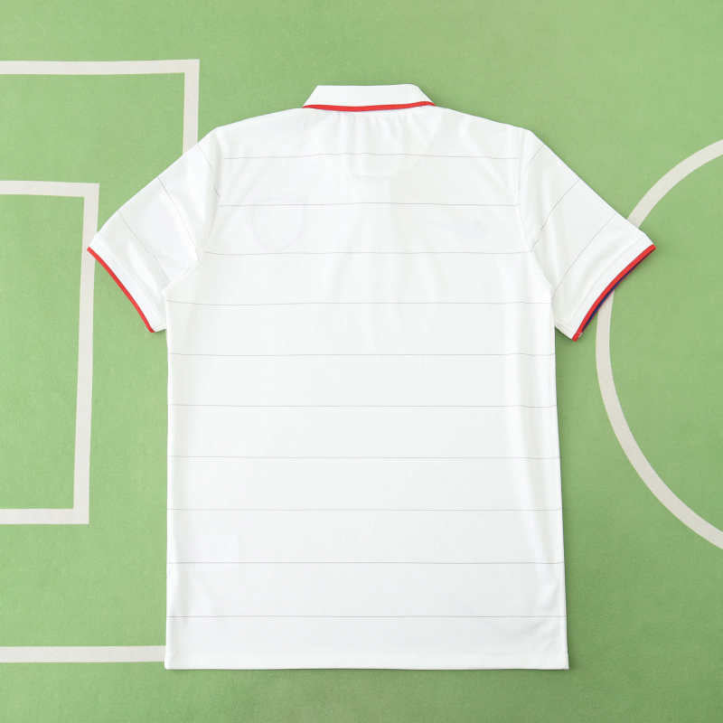 2014 USA USMNT World Cup Retro White Football Jersey – Front View