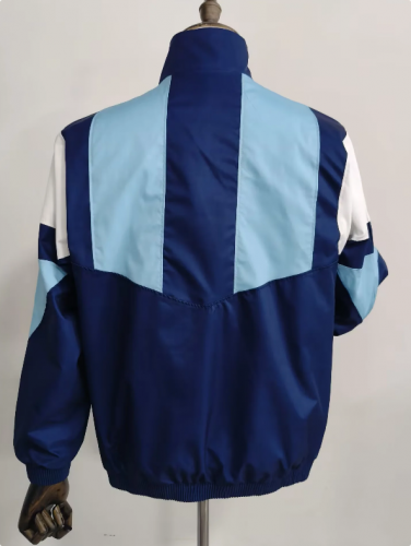 2026 Argentina World Cup Blue White Windbreaker Jacket – Front View