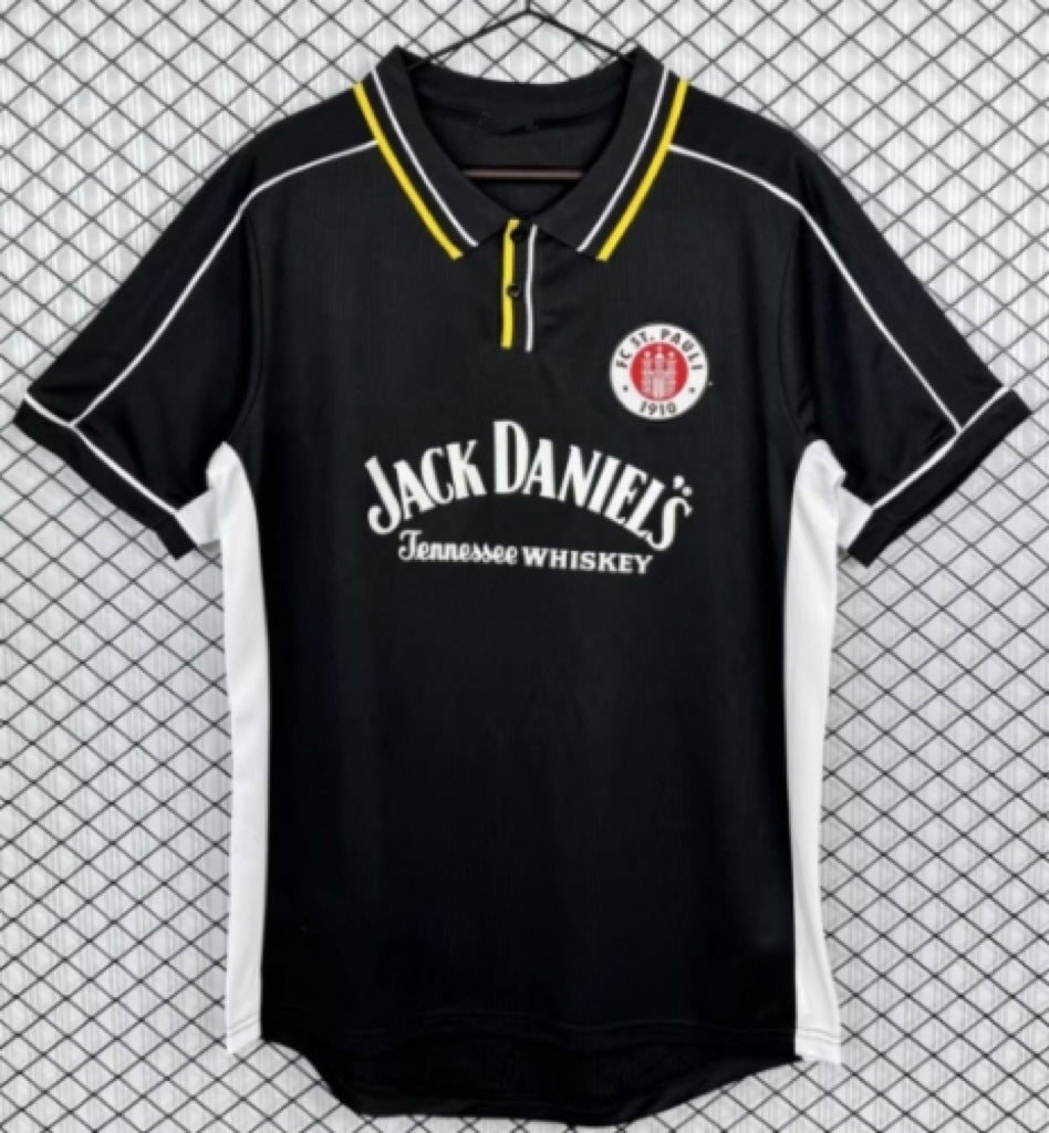 1999/00 FC St. Pauli Away Schwarz – Back View