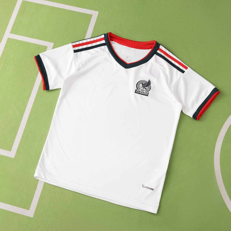2026 Mexico World Cup Home Kids Football Jersey – Front View