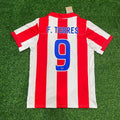 Fernando Torres Atletico de Madrid 2003 Retro Soccer Kit Jersey – Back View