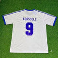 Mikael Forssell Finland Home Retro Football Shirt Jalkapallopaita – Back View