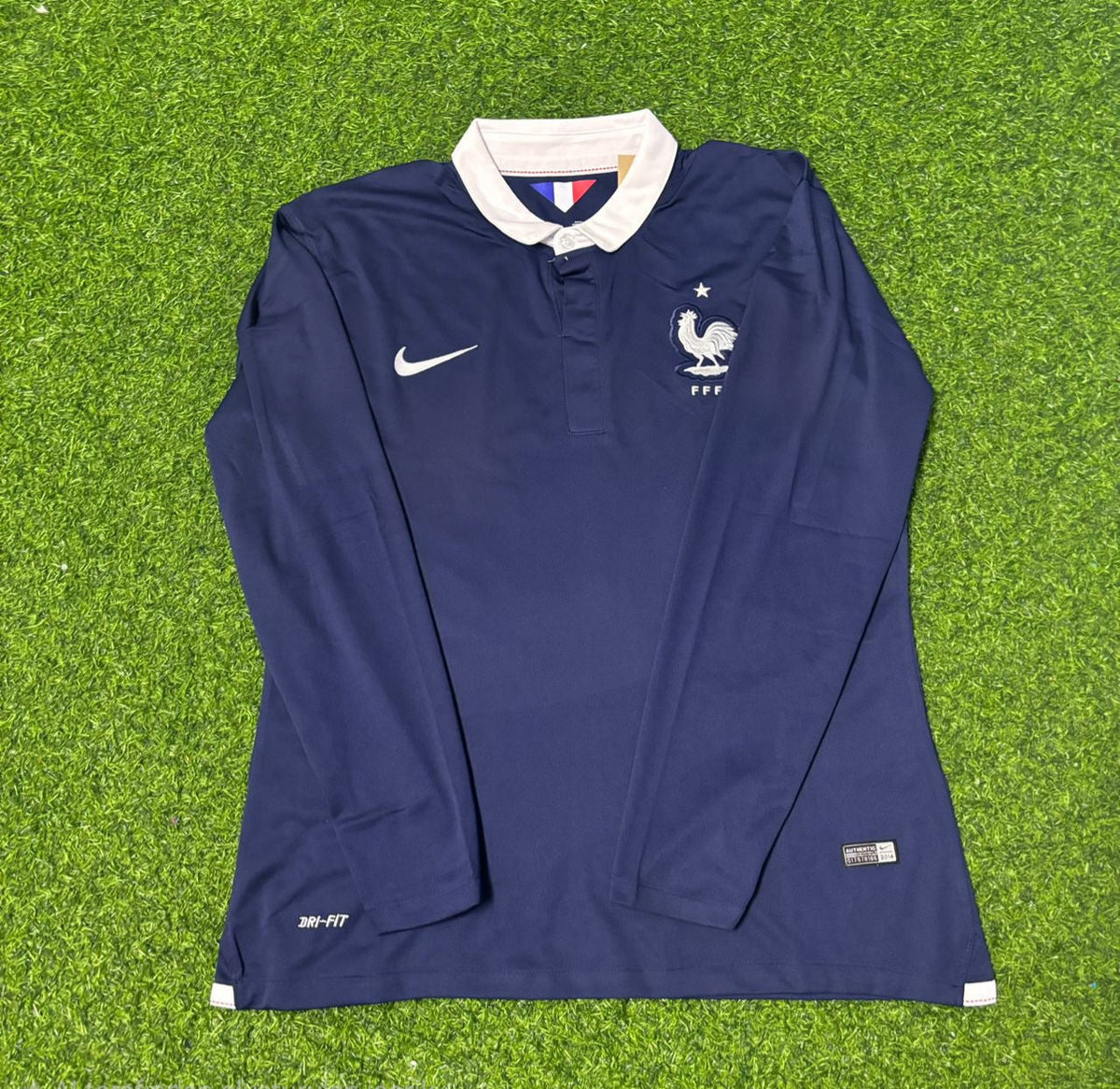 Kylian Mbappe #10 France Long Sleeve Football Jersey – Front View