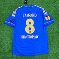 Frank Lampard Chelsea 2013 Final Blue Retro Kit Soccer Jersey – Back View