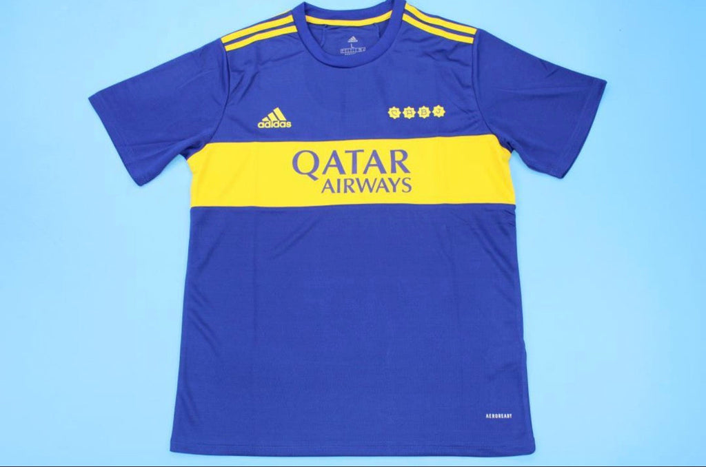 2020/21 Boca Juniors Retro Football Jersey – Front View