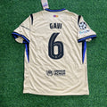 2026 Gavi Barcelona Away Football Jersey – Back View