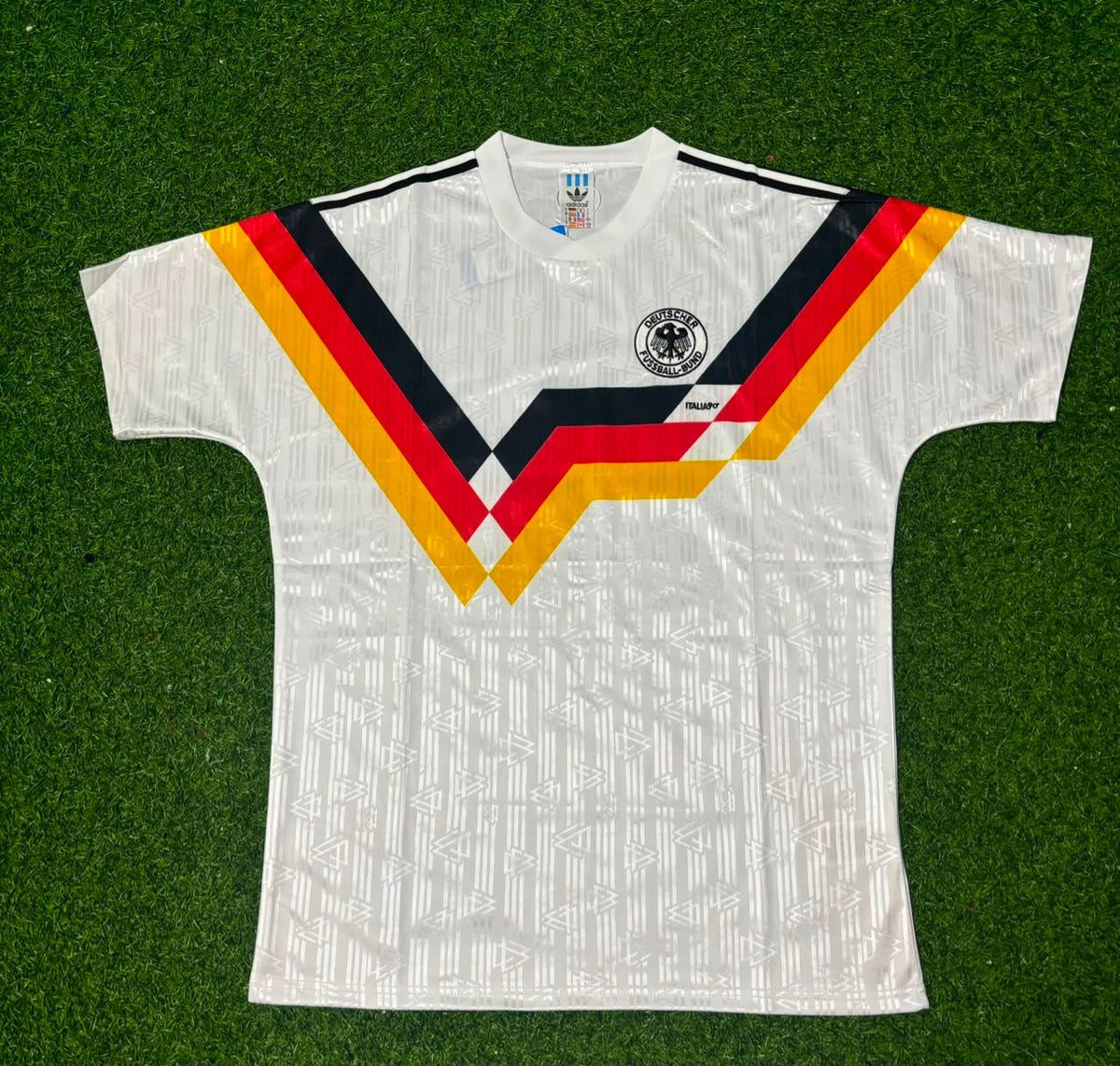 1990 Germany World Cup Retro Football Jersey – Back View