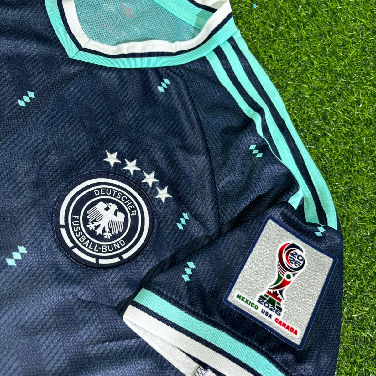 Manuel Neuer Germany 2026 World Cup Goalkeeper Blue Football Jersey – 8