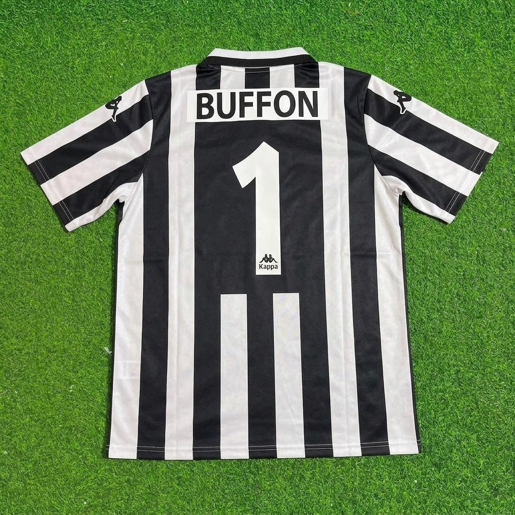 Gianluigi Buffon Juventus Special Retro Football Jersey Kit – Back View