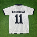 Michael Gregoritsch Austria White Retro Football Jersey – Back View