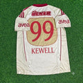 Harry Kewell Galatasaray 2010-2011 Retro Football Jersey – Back View