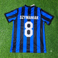 Horst Szymaniak Inter Commemorative Retro Home Football Jersey Edition 2 – Back View