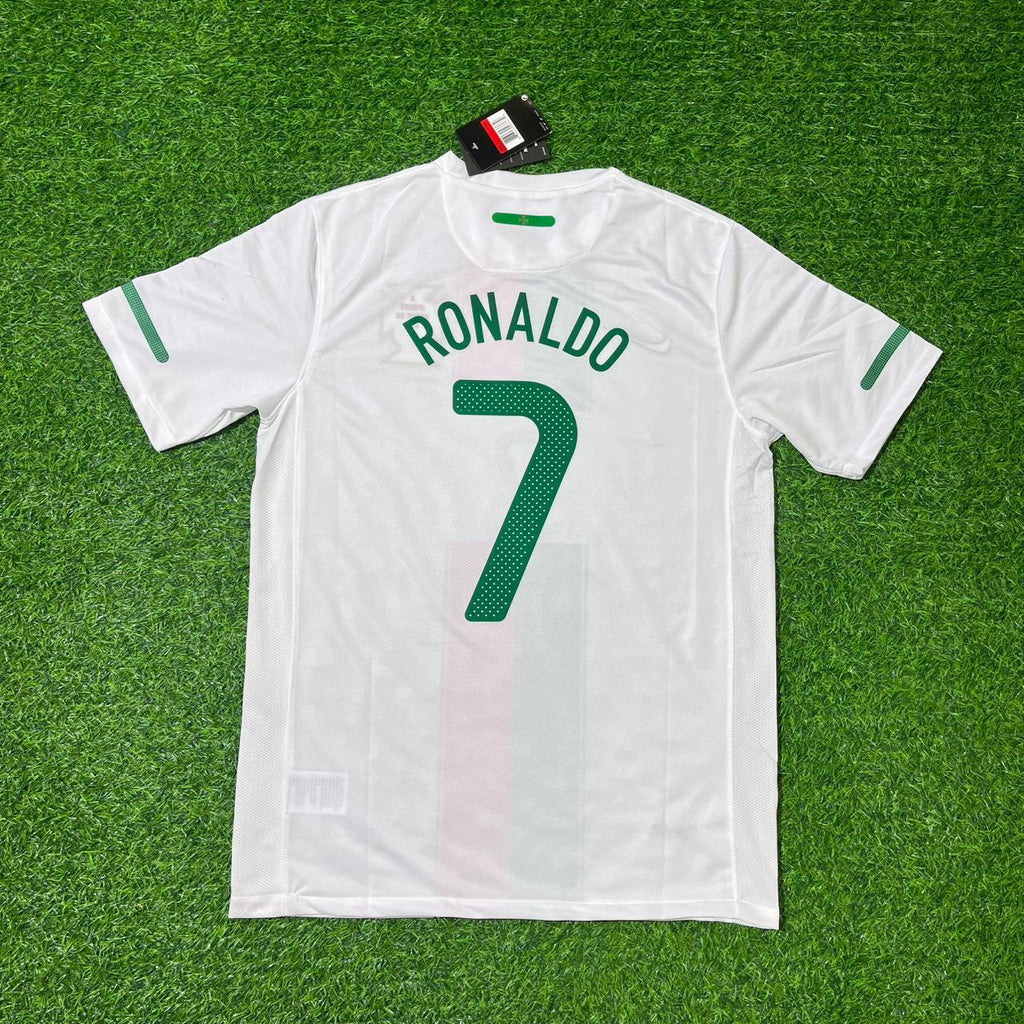 Cristiano Ronaldo Portugal 2010 World Cup Retro Jersey – Back View