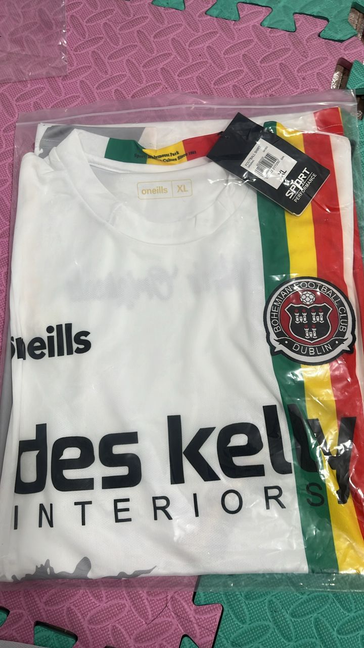 AFC Bob Marley The Wailers Dublin Dalymount Park Special Commemorative Tshirt Jersey