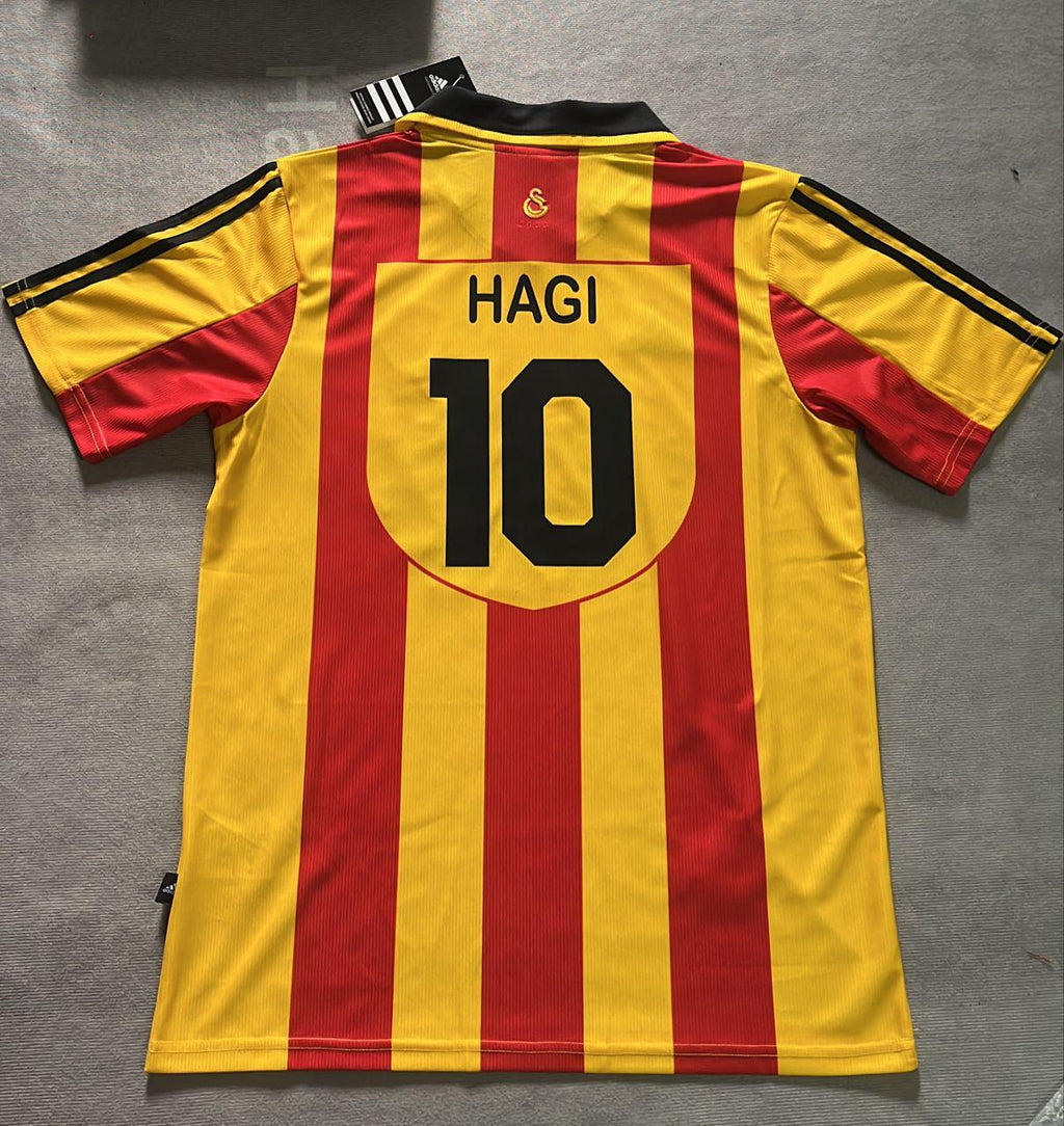 2000 Galatasaray UEFA Retro Nostalji Formasi Football Home Football Jersey – Front View