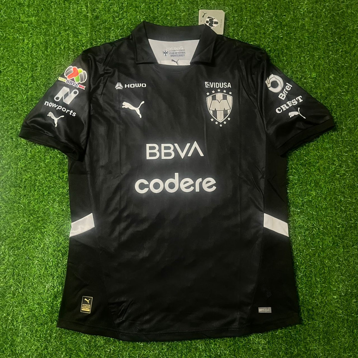 Sergio Ramos Monterrey Black Jersey – Front View