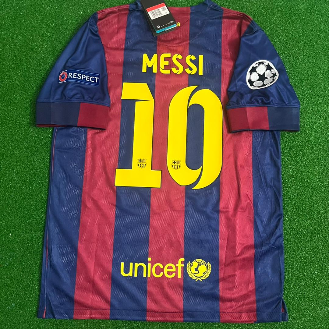 Lionel Messi Barcelona 2015 Final Berlin Champions League Jersey – 4