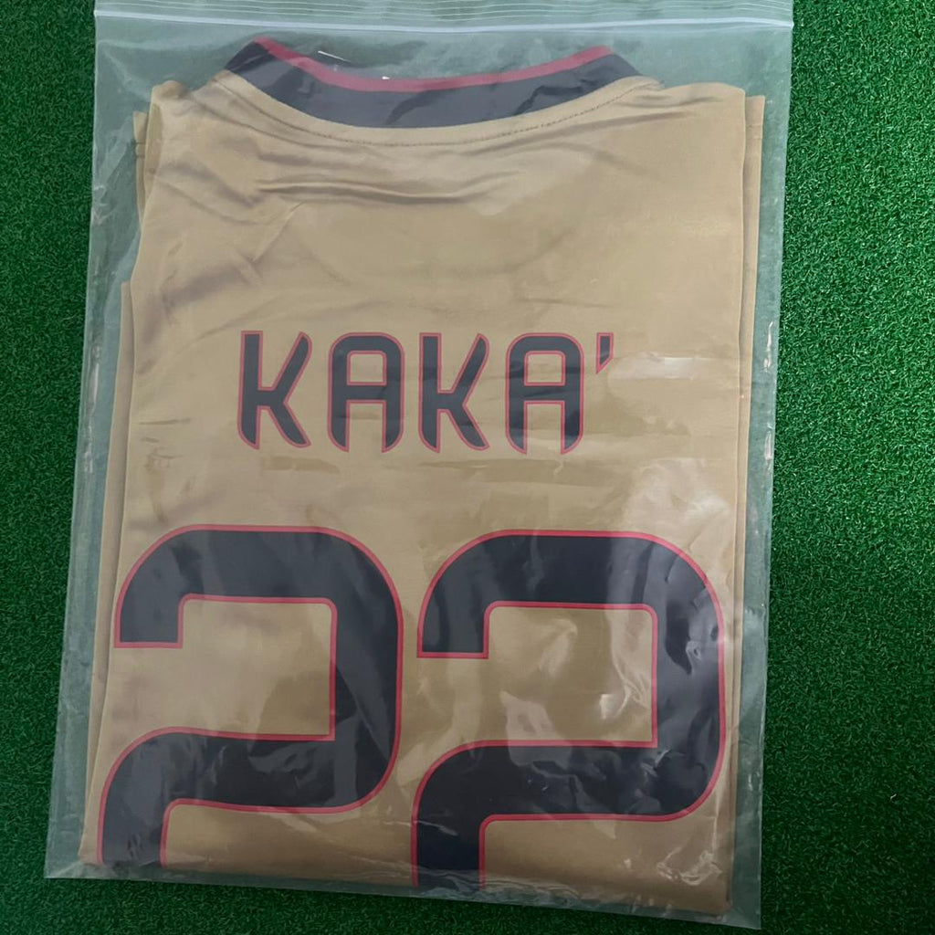 Kaká Leite 22 - AC Milan 2013/2014 Red Black Retro Jersey – 4