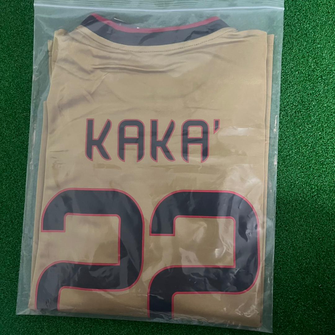 Kaká Leite 22 - AC Milan 2013/2014 Red Black Retro Jersey – 4