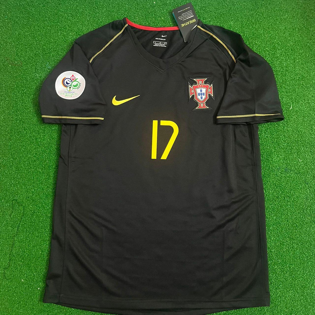 Cristiano Ronaldo #cr7 - Portugal 2006 World Cup Black Jersey – 4