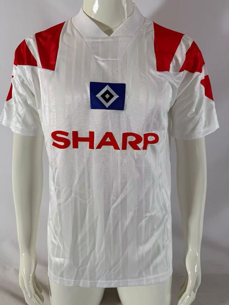 1992/93 HSV Rotes Heimtrikot Fußball Hamburger SV Retro – 5