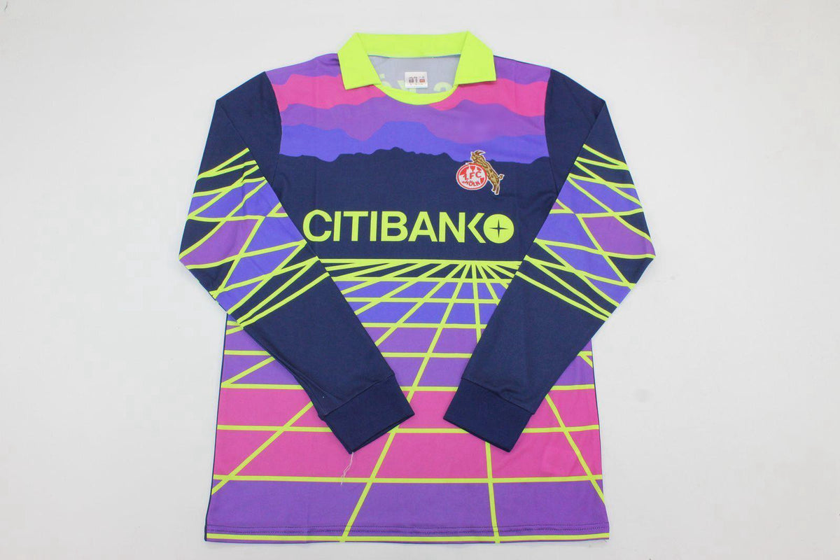 Köln Retro Torwarttrikot 91-92 Langarm Fußball – Detailed View