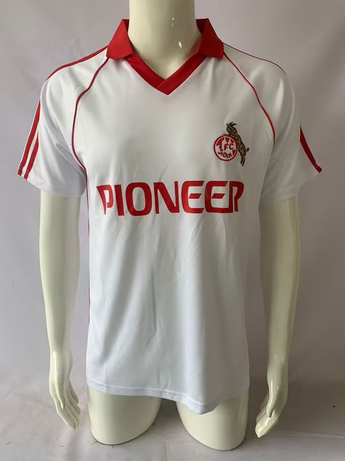 1. FC Köln 80-81 Retro Heimtrikot Fußball – Back View