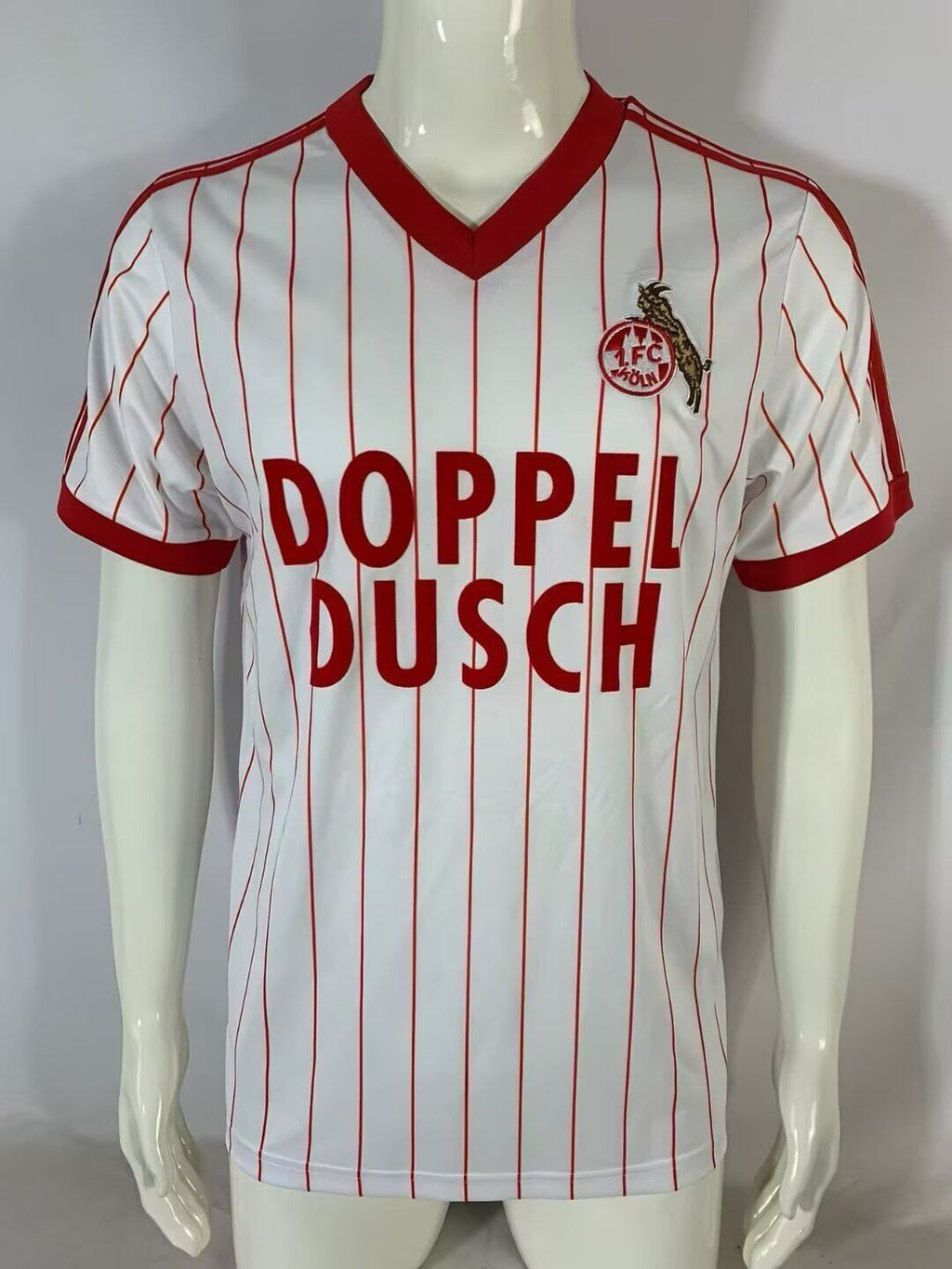 1982/83 1. FC Köln Retro Heimtrikot Fußball – Back View