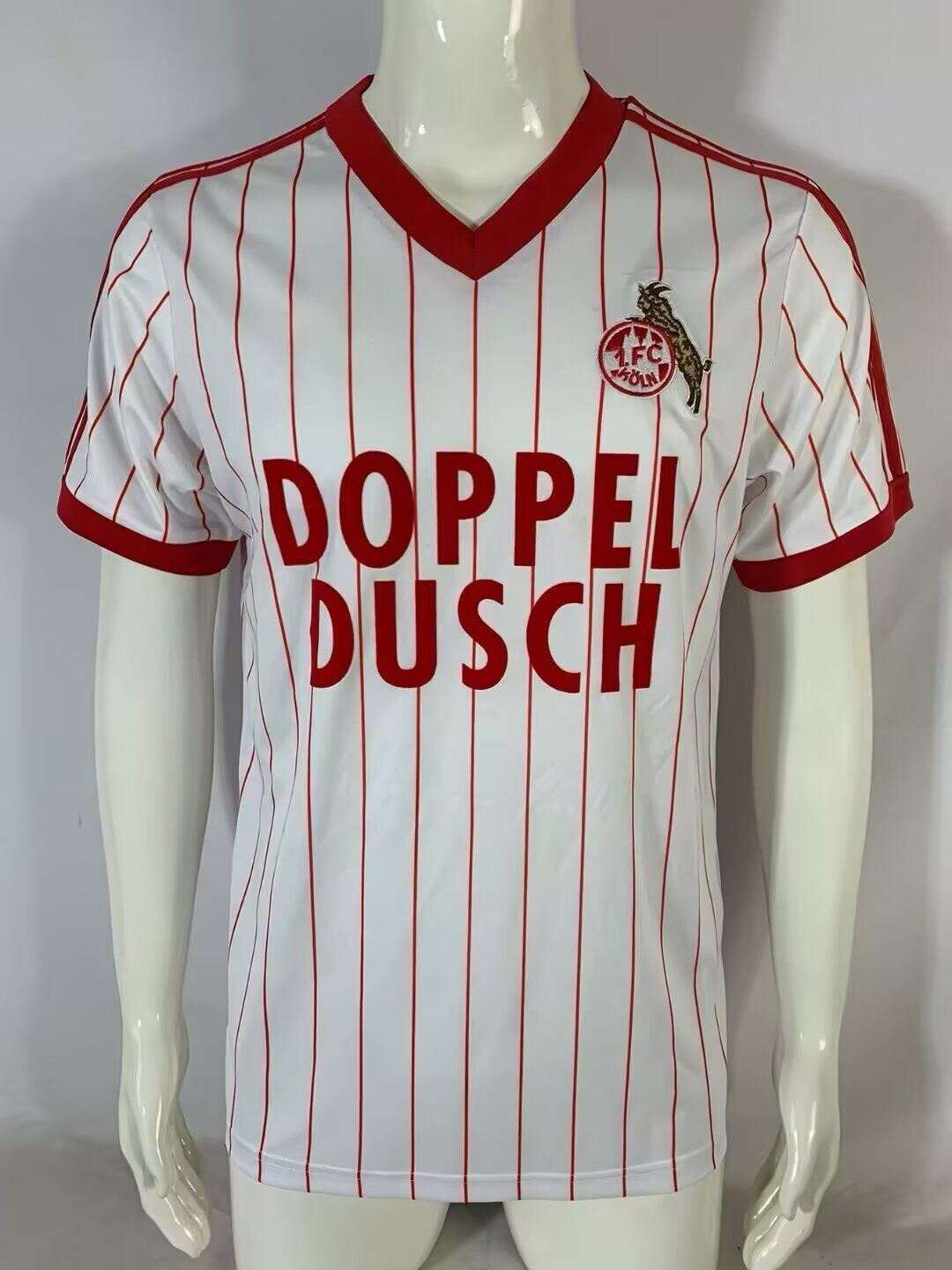 1982/83 1. FC Köln Retro Heimtrikot Fußball – Back View