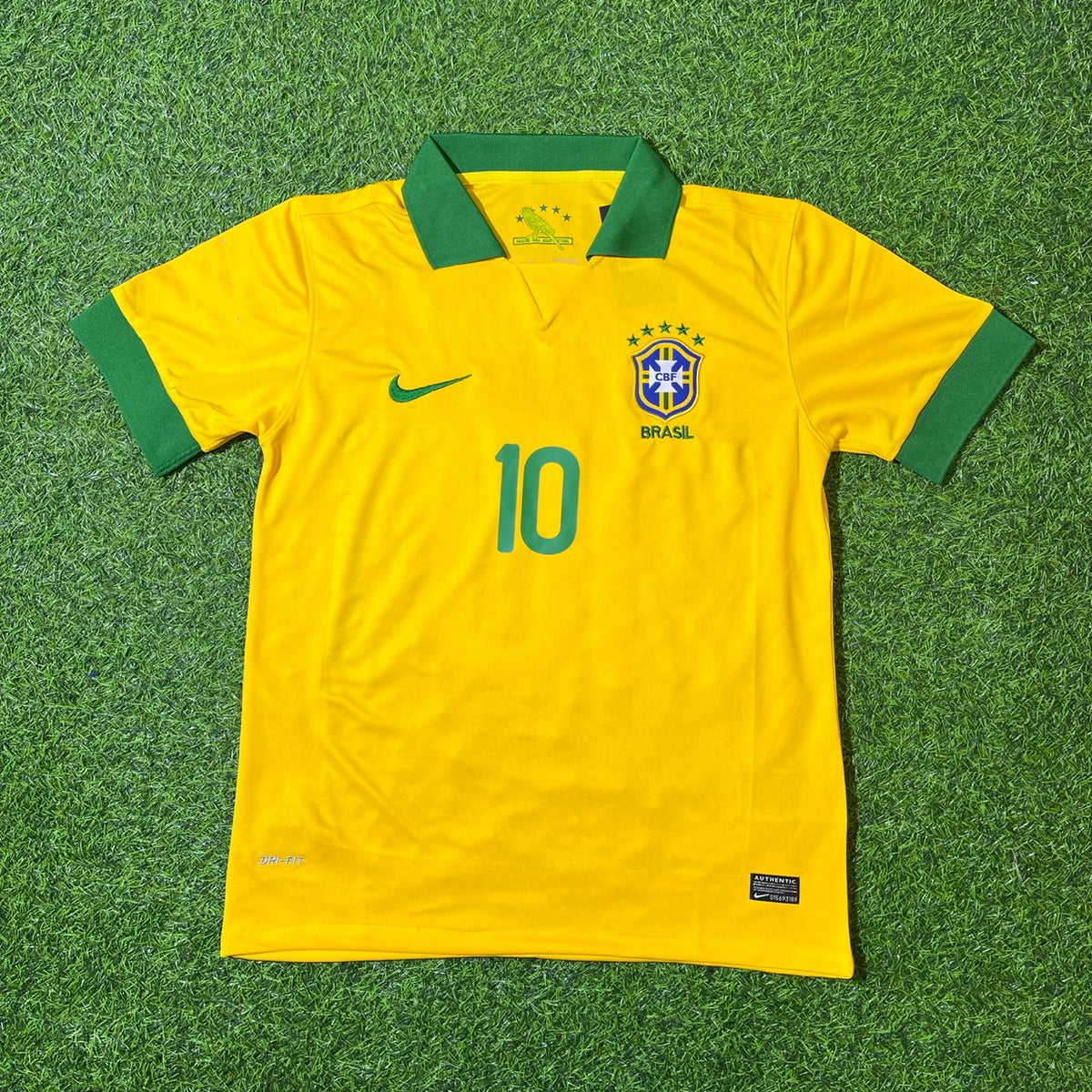 Kaka Leite Brazil Retro Football Jersey Collection – Front View