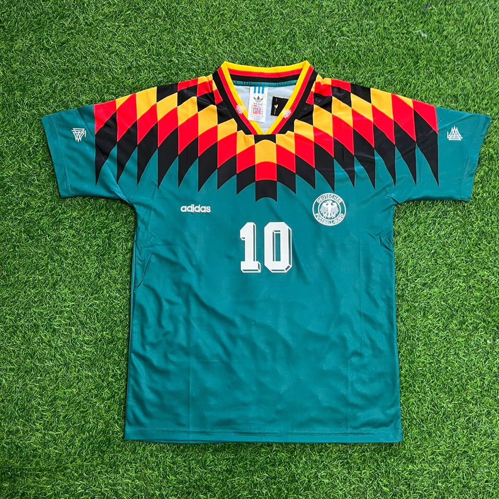 Lothar Matthäus Germany Deutschland 1994 World Cup Jersey – Front View