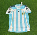 2006 Argentina World Cup Retro Football Jersey – Back View