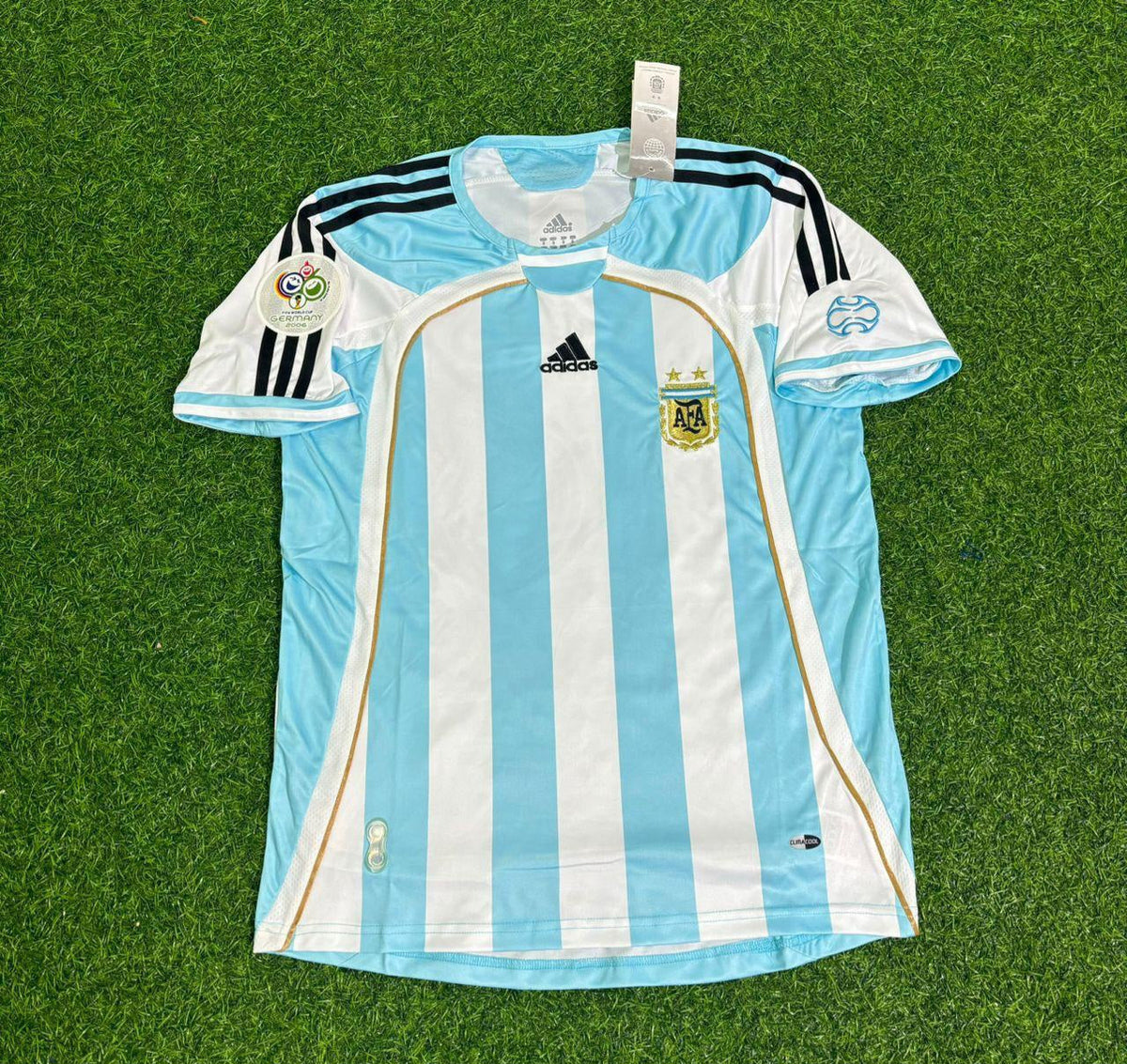 2006 Argentina World Cup Retro Football Jersey – Back View