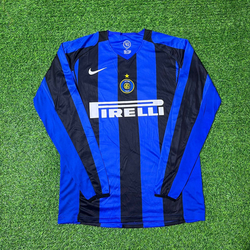 2004/05 Dejan Stankovic Inter Milan Retro Football Jersey – Front View