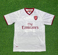 Arsenal FC 2004 2005 Away Retro White Jersey – Back View