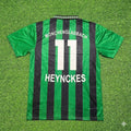 Jupp Heynckes #11 Borussia Mönchengladbach Retro Football Jersey – Back View