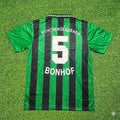 Rainer Bonhof #5 Borussia Mönchengladbach Retro Jersey – Back View