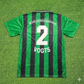 Berti Vogts #2 Borussia Mönchengladbach Retro Jersey – Back View