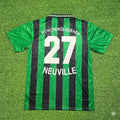 Oliver Neuville #27 Borussia Mönchengladbach Retro Jersey – Back View