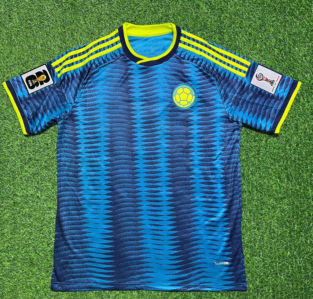Faustino Asprilla Colombia Football Jersey – Front View