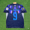 Uruguay 2026 World Cup Football Jersey – Luis Suarez #9 – Back View
