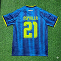Faustino Asprilla Colombia Football Jersey – Back View