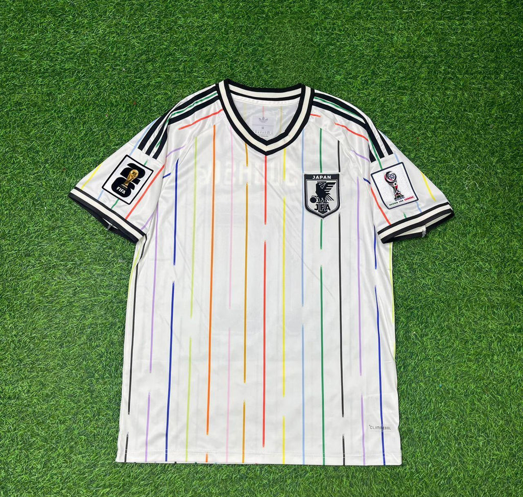 Daizen Maeda Japan World Cup 2026 Away White Football Jersey – Front View