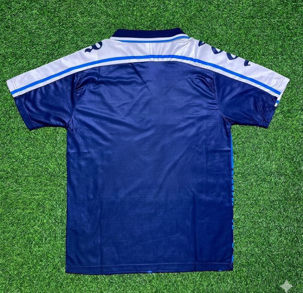 1994/95 AC Perugia Retro Blue Football Jersey – Front View