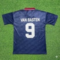 Marco van Basten #9 Ajax Away Retro Football Jersey – Back View