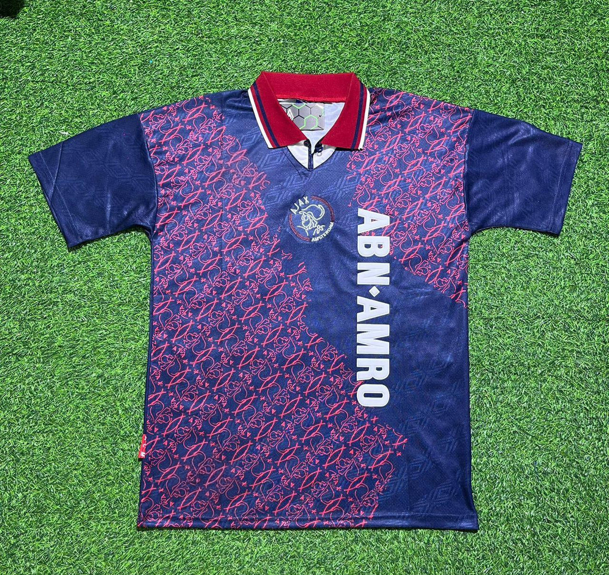 1994 AFC Ajax 1995 Away Retro Football Jersey – Back View