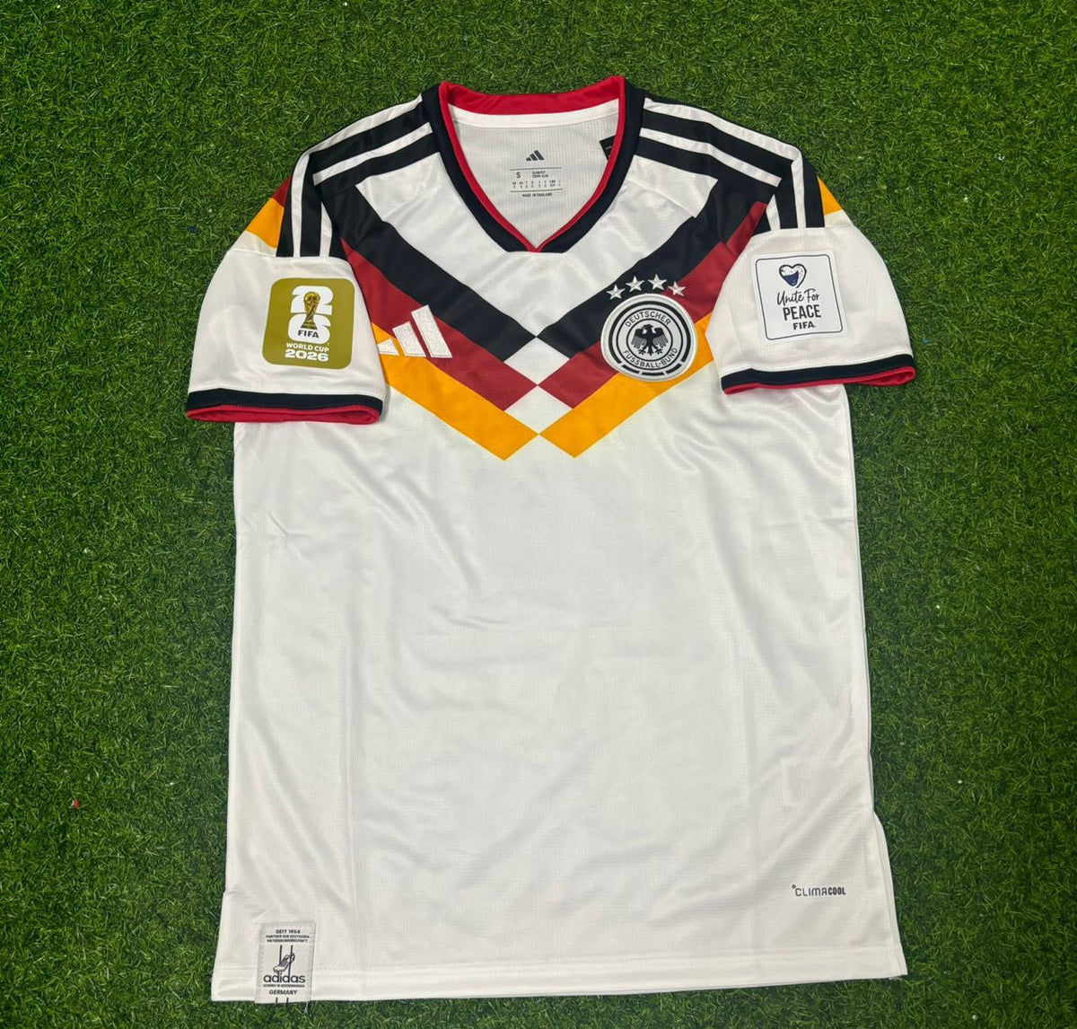 David Raum #22 Germany 2026 World Cup Home Jersey – Front View