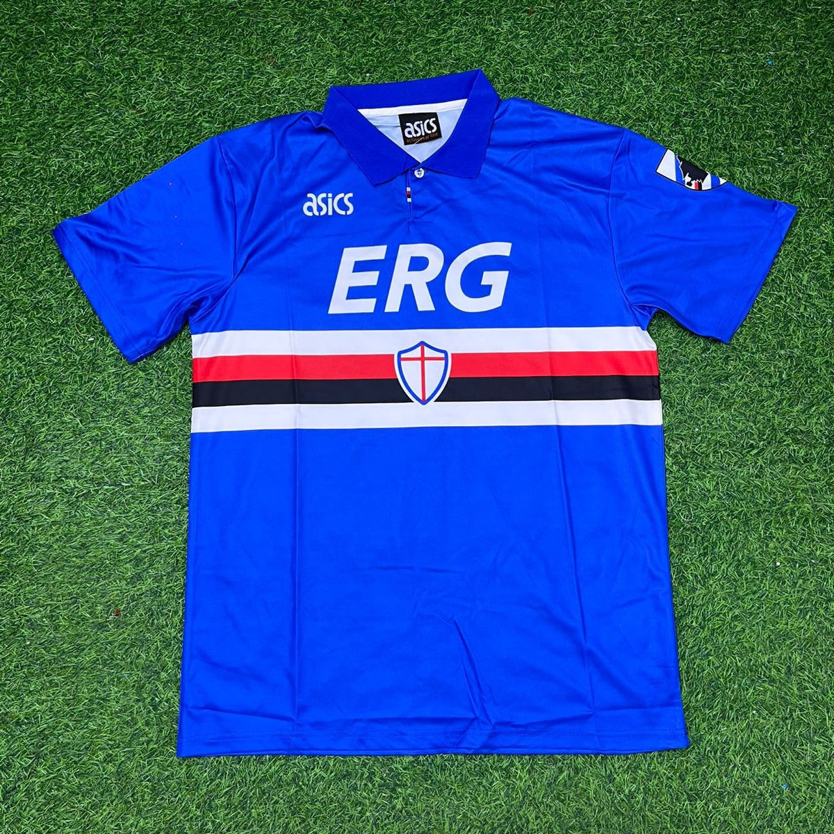Giampaolo Pazzini Sampdoria Special Retro Football Jersey – Front View