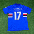 Clarence Seedorf Sampdoria Special Retro Football Jersey – Back View