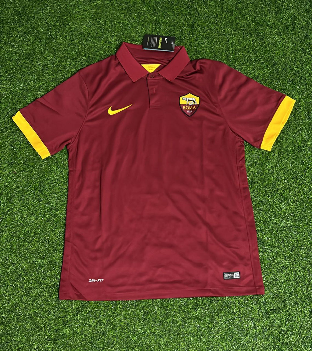 Francesco Totti 2014-15 Retro Football Jersey – Front View